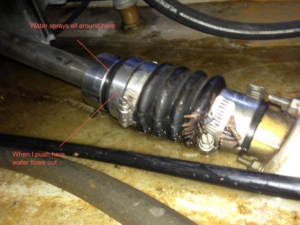 Shaft Seal Leaking Maintenance & Technical Discussion MB Boat Owners
